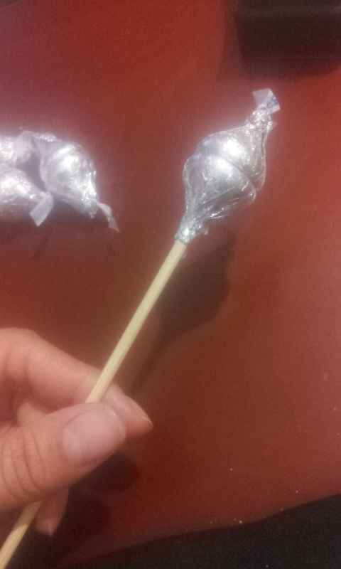 Tuto- rosas de chocolates: regalito o recuerdito - 2
