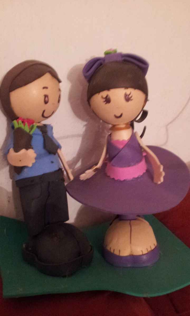 Mi topper para pastel :3 - 1