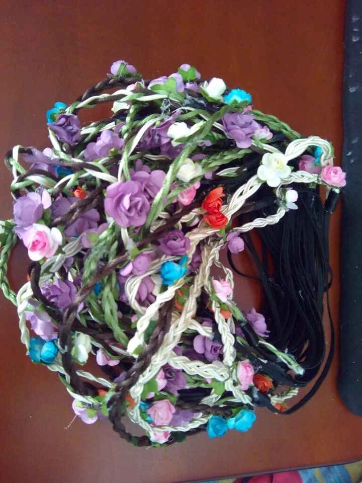 Mis coronitas boho  para la recepción :3 - 3