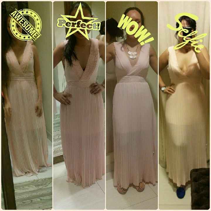 Nuevo avance: presumiendo el vestido de mis damas - 1