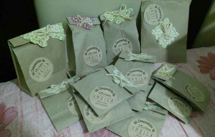 Avances syj: pañuelitos para lágrimas, kits sos y recuerditos para la despe - 5