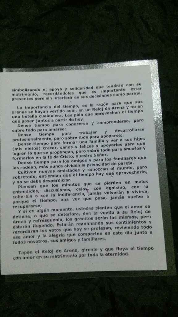 Nuevo avance sj: ceremonia de arena (también diy) - 2