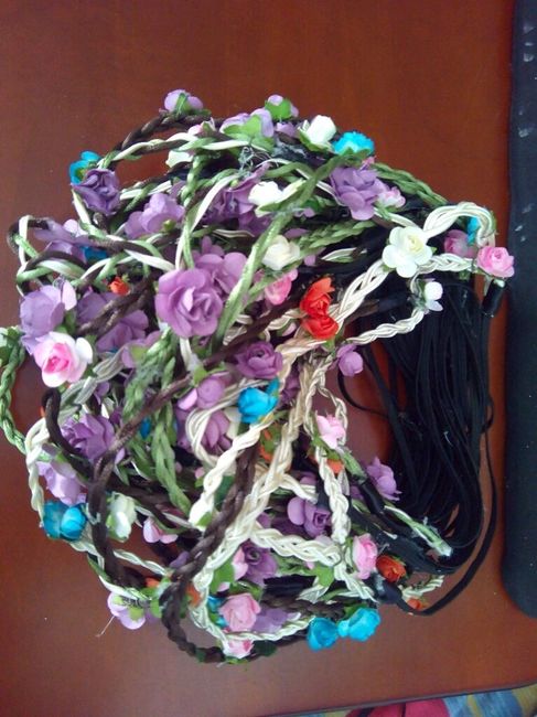 Mis coronitas boho  para la recepción :3 - 3