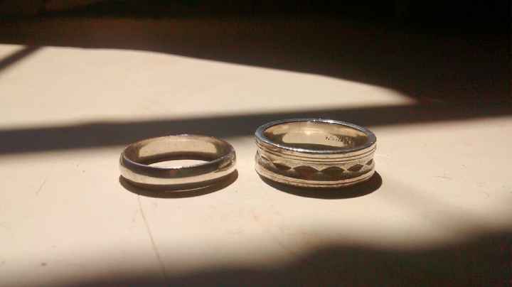 Llegaron nuetras argollas - 1