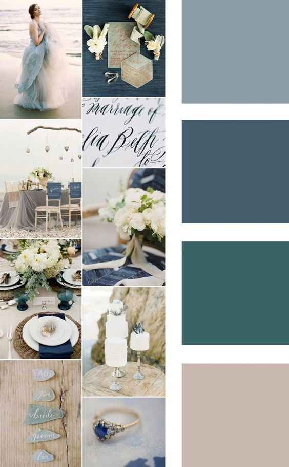 Colores de nuestra boda 