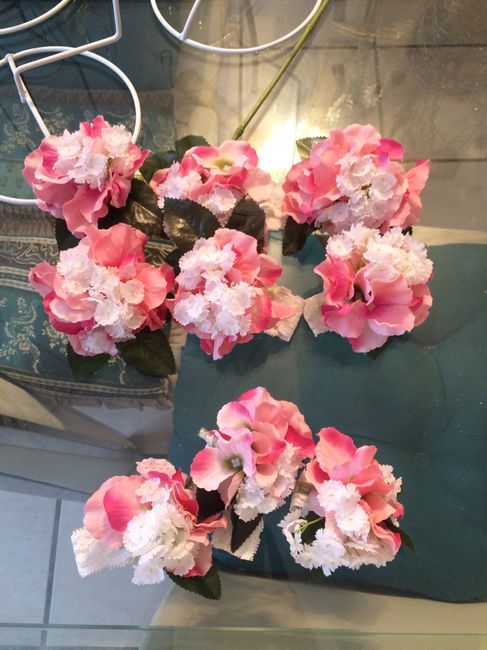 Corsage para mis damas y pajecitas diy ✔️ - 5