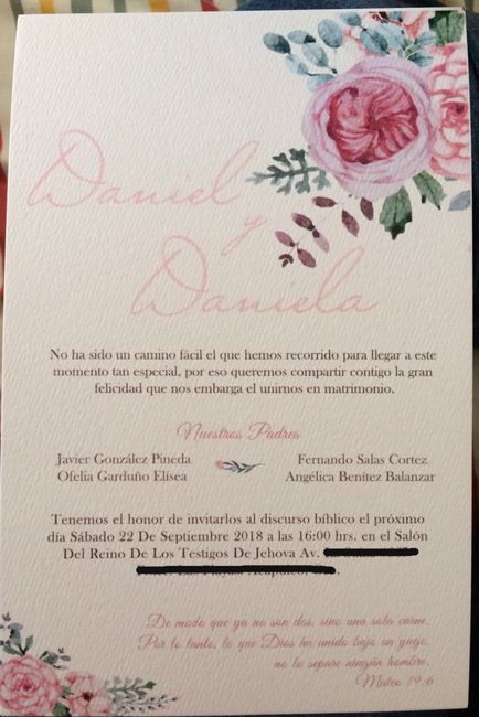 Mis invitaciones listas!✔️ - 2