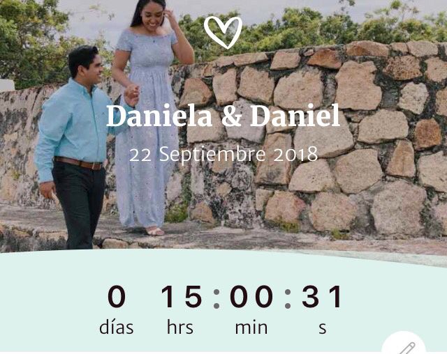 Mi contador a horas del gran día⏰ - 2