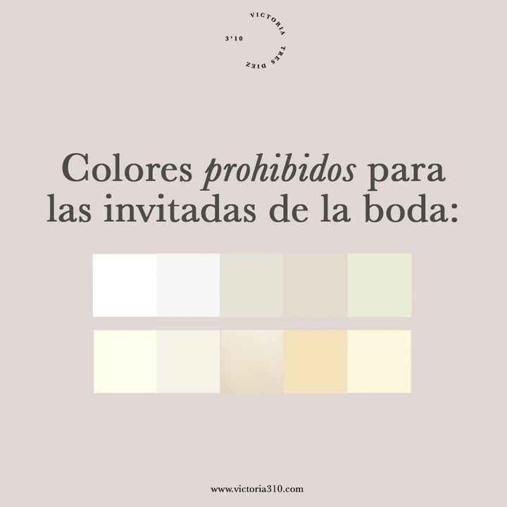 Colores Prohibidos para... - 1