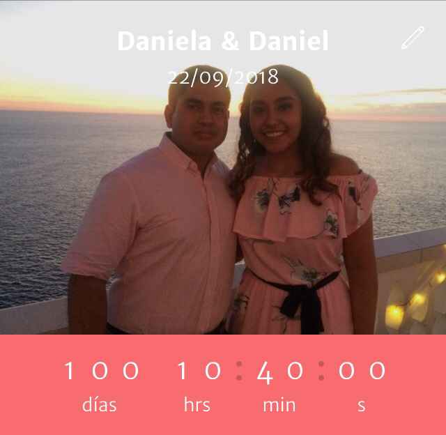 Mi contador a 100 Días❤️ - 1