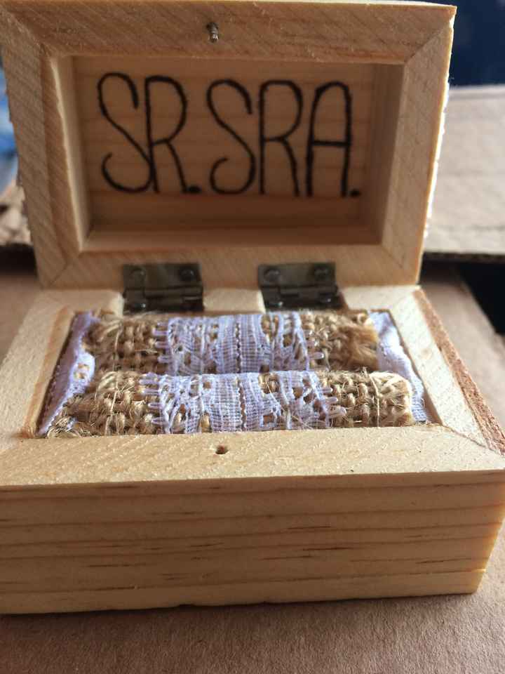 Cajitas hermosas para sus anillos 💍💕 - 1
