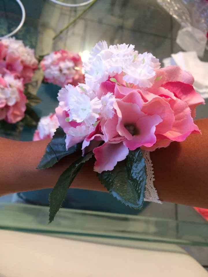 Corsage para mis damas y pajecitas diy ✔️ - 4