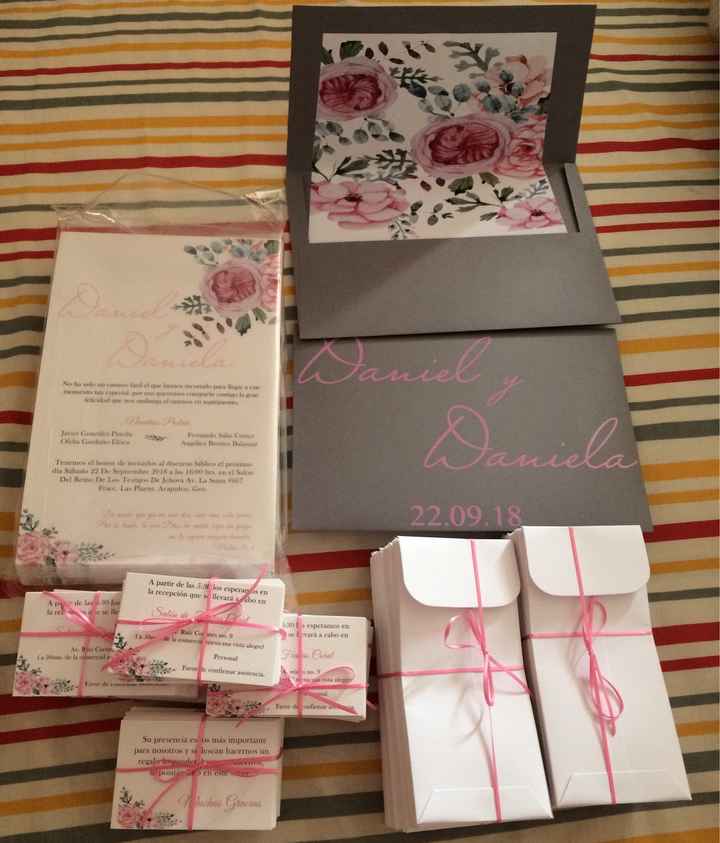 Mis invitaciones listas!✔️ - 1