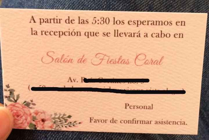 Mis invitaciones listas!✔️ - 5