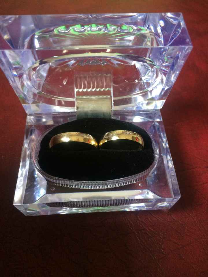 Nuestros anillos❤️ - 1