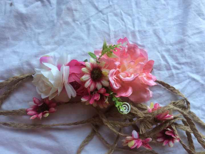 Llego mi tocado de flores🌸 - 1