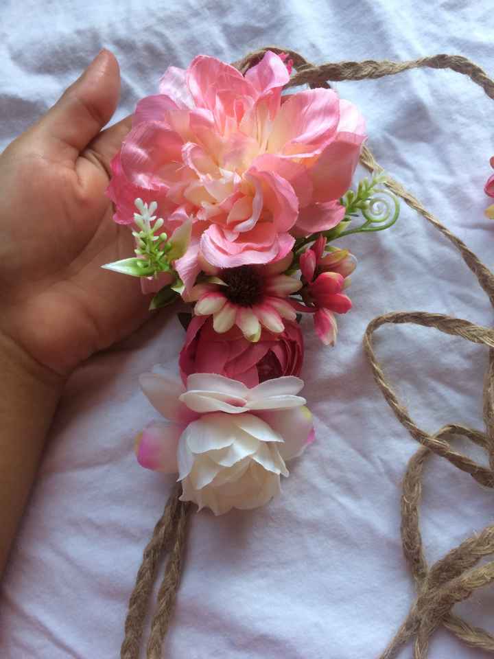 Llego mi tocado de flores🌸 - 2