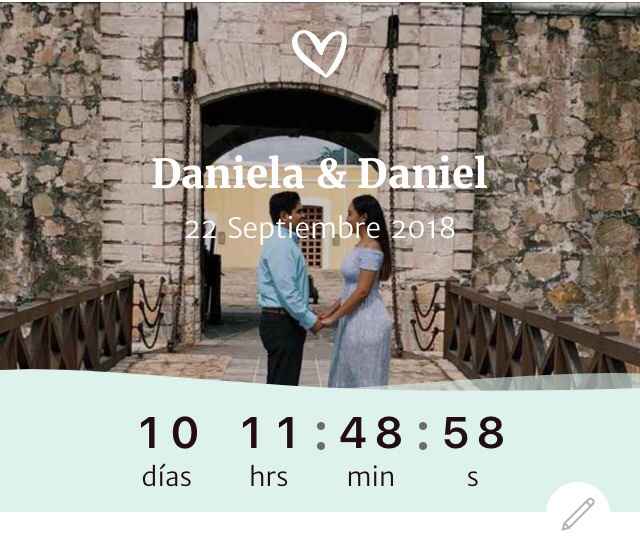 Mi contador a 10 días!❤️ - 1