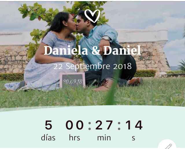 Cuenta regresiva + avances - 1