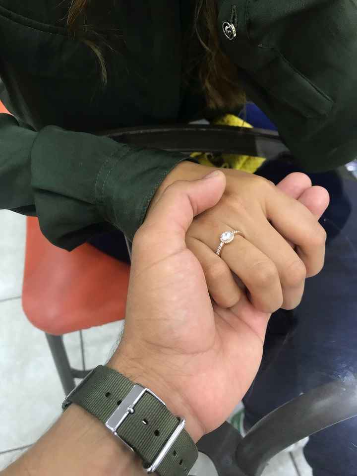 Si hubieras podido elegir el anillo de compromiso.. - 1