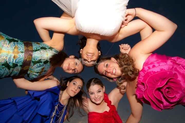fotos con las damas de honor!!!!!!!!!!!!!!!!!!!!