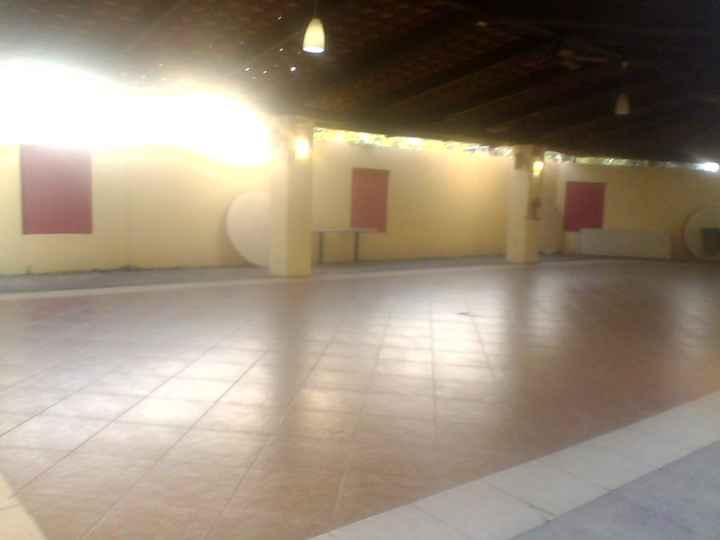 aqui es donde se montaran las sillas y las mesas