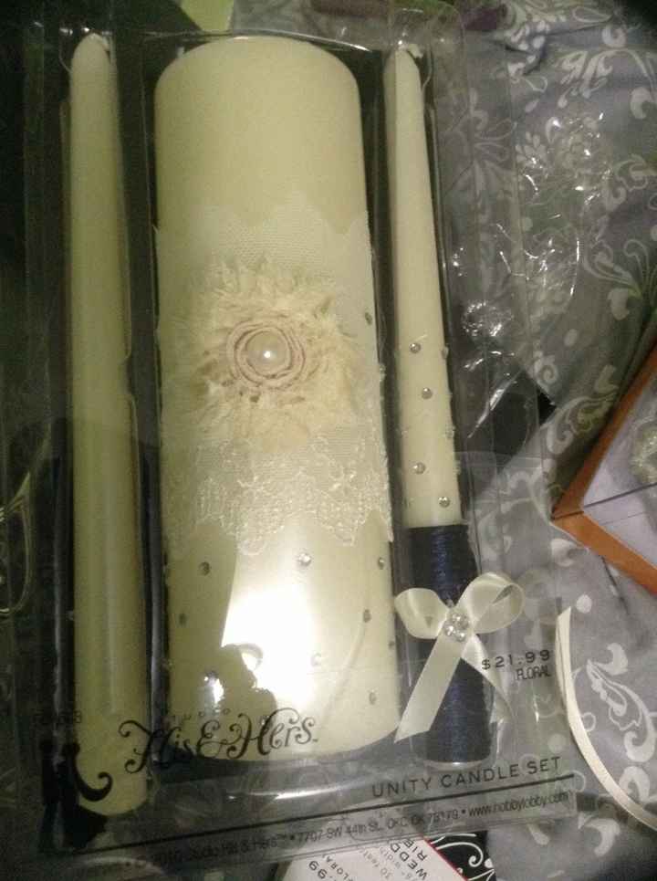 Mis velas de unidad - 1