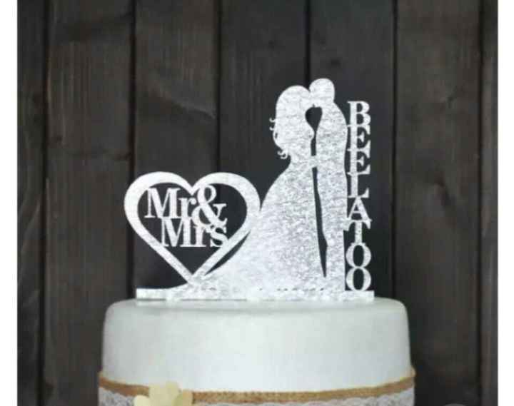 Dime en que mes te casas y te diré que cake topper quieres - 1