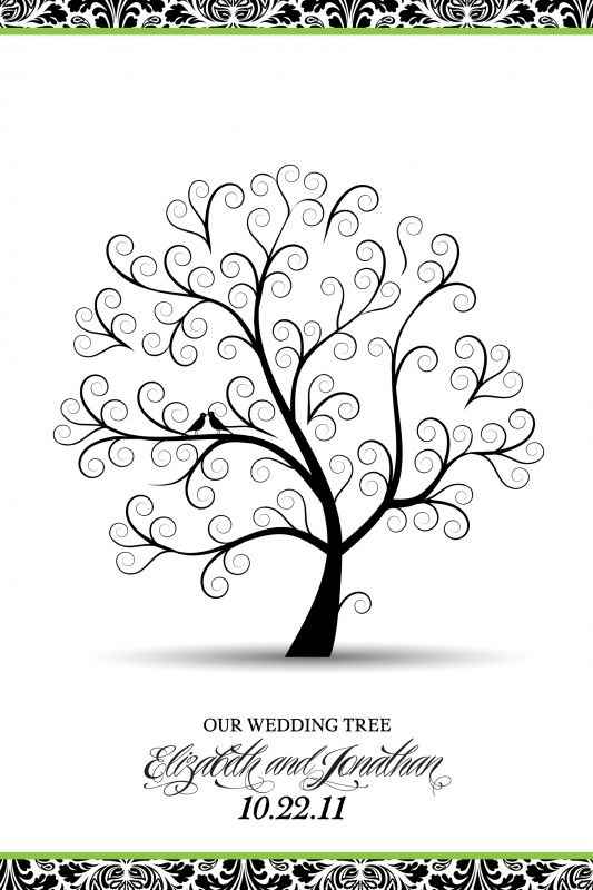 Arbolitos de huellas/firmas *nuevos modelos* - 1