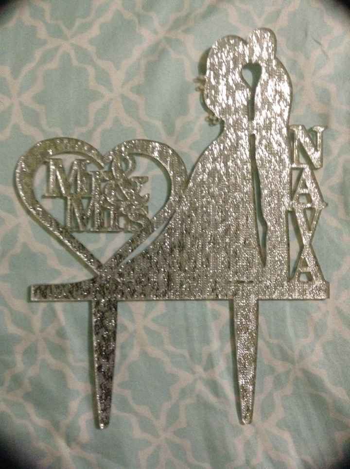 Cake topper - 1