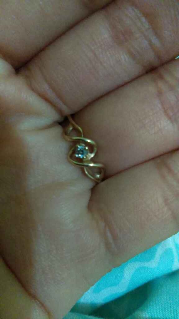 Mi anillo de compromiso!!!! - 1