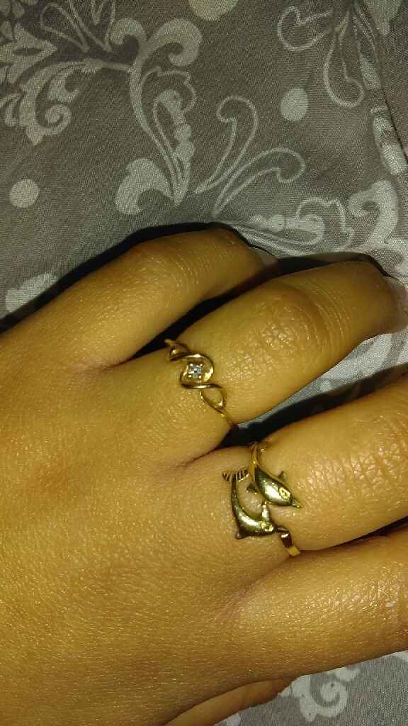 Como portas tu anillo de compromiso? - 1