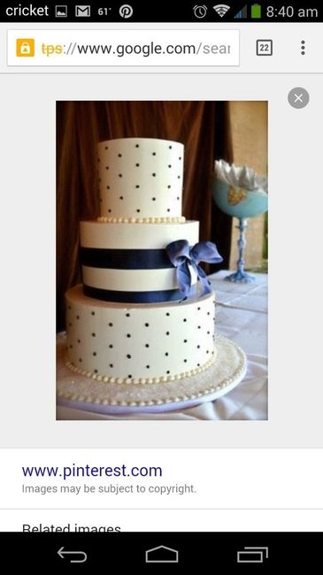 Pasteles para tema azul marino y silver e ivory y otros colores. - 4