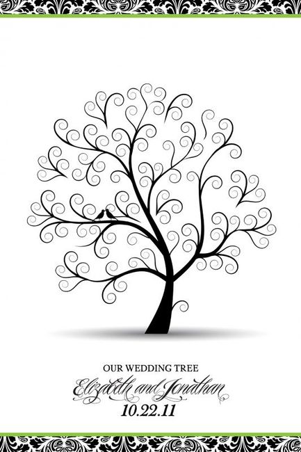 Arbolitos de huellas/firmas *nuevos modelos* - 1