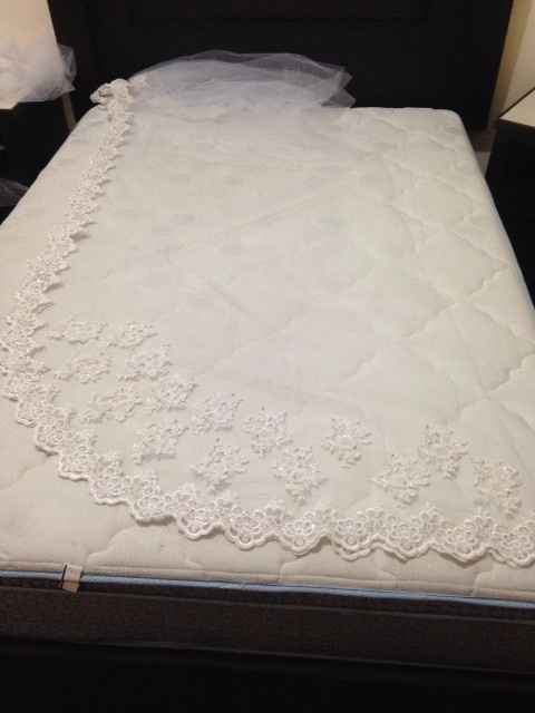 mi velo hecho por mi misma