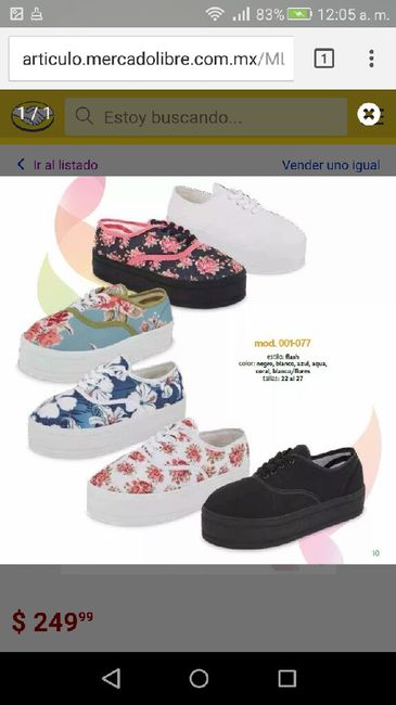Tenis para novia - 3