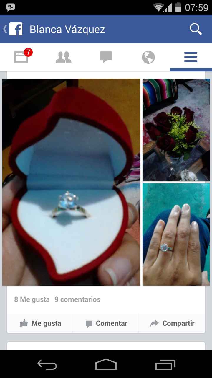 Usaste foto para anunciar el compromiso?? - 1