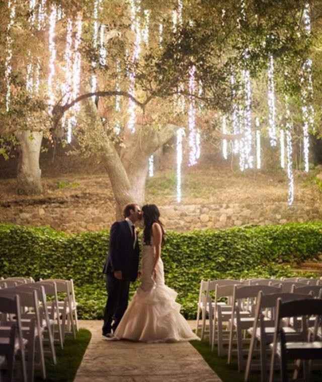 foto novios noche