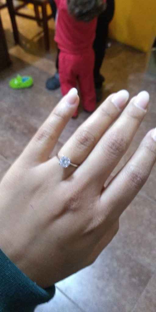 Si hubieras podido elegir el anillo de compromiso.. - 1