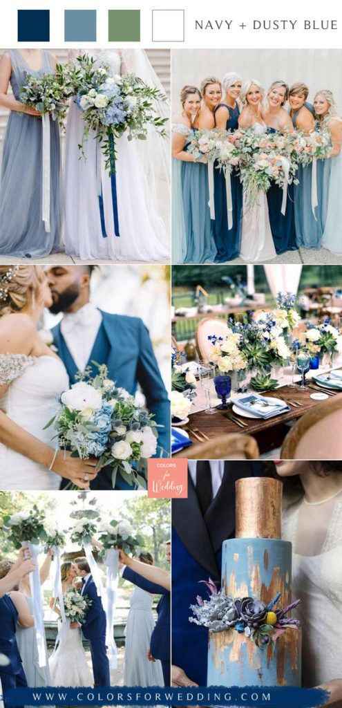Inspiración para bodas en tonos azules - 7