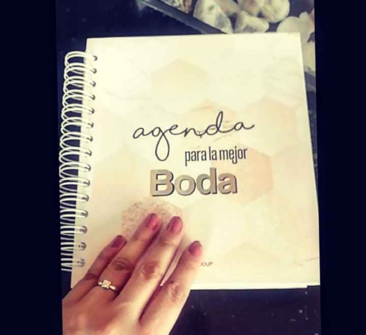 Agenda para boda - 1