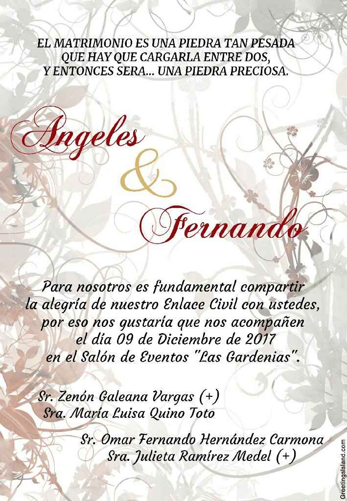  dilema con mis invitaciones Digitales? - 1