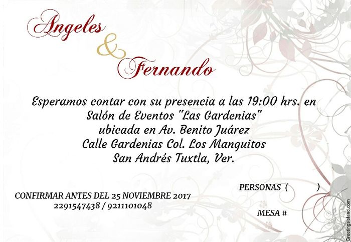  dilema con mis invitaciones Digitales? - 2
