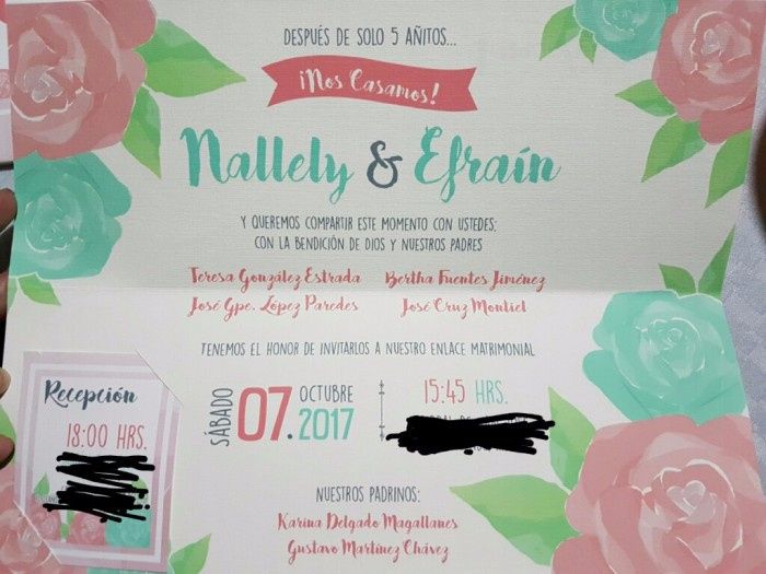 Ideas de invitacion 2