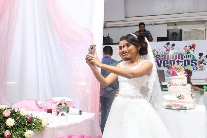 Selfie de novios