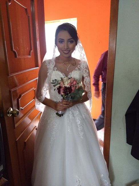 ¿cuanto gastaron en su vestido? 1