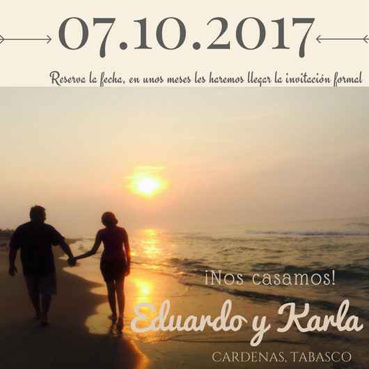 Save the date e invitaciones para damas! - 1