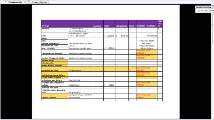 presupuesto 1