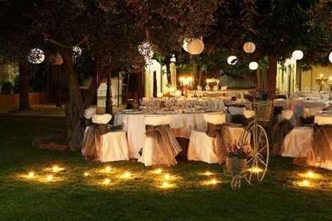 Boda jardin