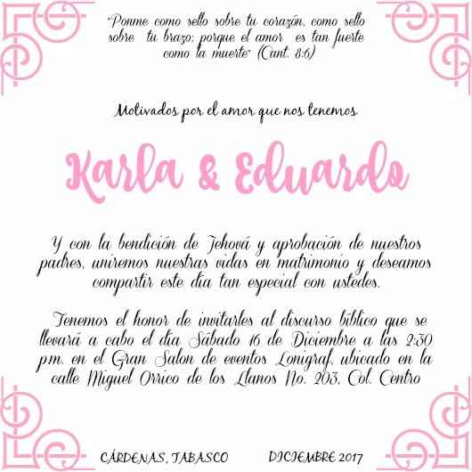 Diseño invitaciones